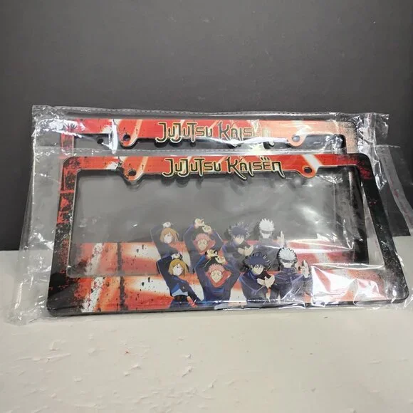 Jujutsu Kaisen Anime License Plate Frames 2x - Picture 6 of 8